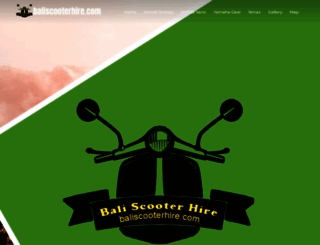 baliscooterhire.com screenshot