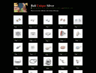 baliuniquesilver.com screenshot