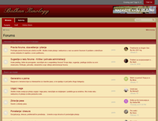 balkankinology.net screenshot
