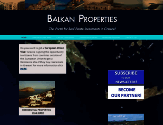 balkanproperties.net screenshot