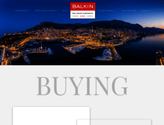 balkin-estates.com screenshot