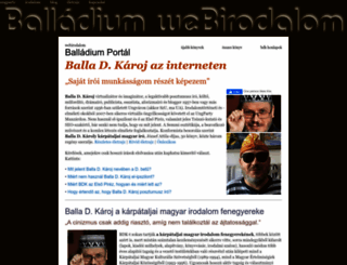 balladium.hu screenshot