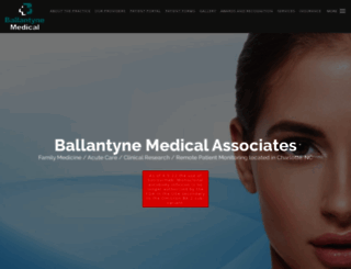 ballantynemedical.com screenshot