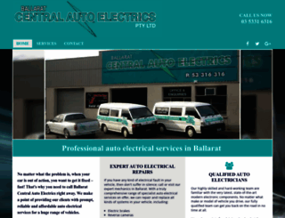 ballaratcentralautoelectrics.com.au screenshot