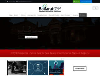 ballaratosm.com.au screenshot