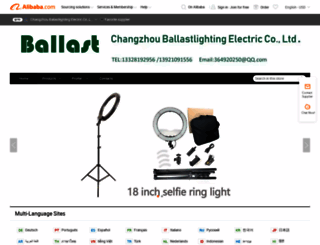 ballastlight.en.alibaba.com screenshot