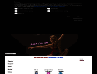 ballet-club.com screenshot