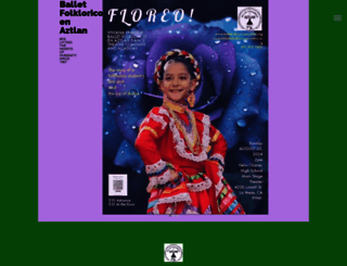balletfolkloricoenaztlan.org screenshot