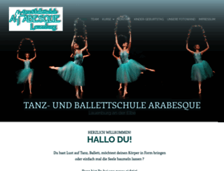 ballettschule-lutz.de screenshot