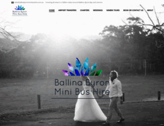 ballinabyronminibushire.com.au screenshot
