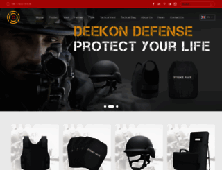 ballisticequipment.com screenshot