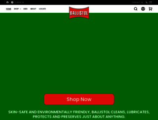 ballistol.com screenshot