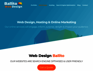 ballitowebdesign.co.za screenshot