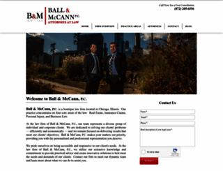 ballmccannlaw.com screenshot
