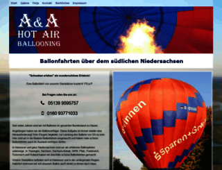 ballonfahrten-burgwedel.de screenshot
