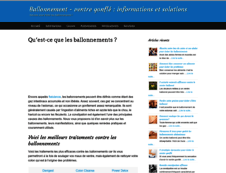 ballonnements.com screenshot