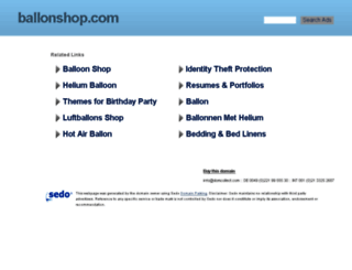 ballonshop.com screenshot