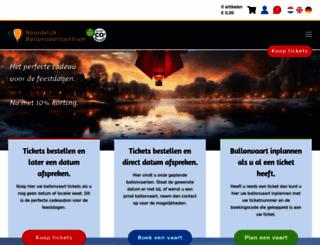 ballonvareninnoordholland.nl screenshot