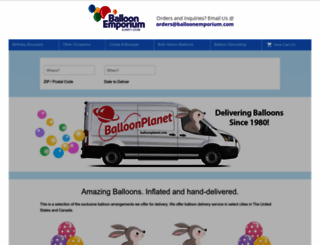 balloonemporium.com screenshot
