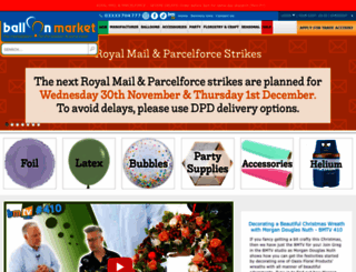 balloonmarket.co.uk screenshot