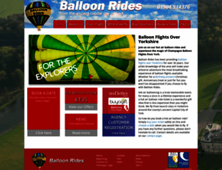 balloonridesltd.co.uk screenshot