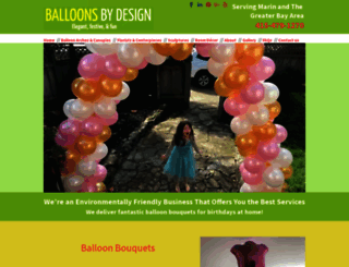 balloons-bydesign.com screenshot