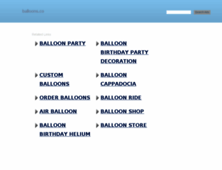 balloons.co screenshot