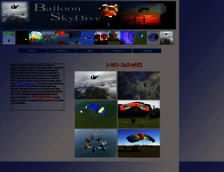 balloonskydive.com screenshot