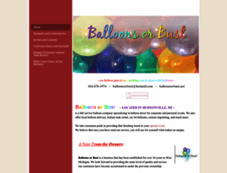 balloonsorbust.net screenshot