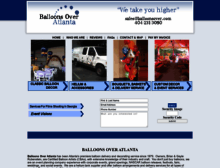balloonsover.com screenshot