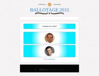 ballotage2015.com screenshot