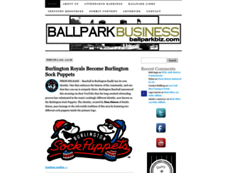 ballparkbiz.wordpress.com screenshot