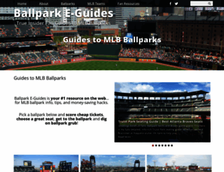 ballparkeguides.com screenshot