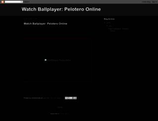 ballplayer-pelotero-full-movie.blogspot.com.br screenshot