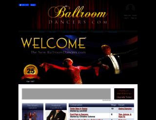 ballroomdancers.com screenshot