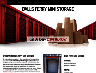 ballsferryministorage.com screenshot