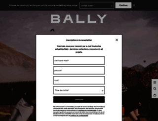 bally.fr screenshot