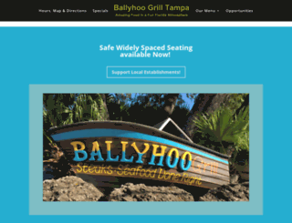 ballyhootampa.com screenshot
