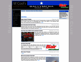 ballymenaroadclub.co.uk screenshot