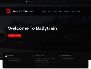 ballytrainplant.com screenshot