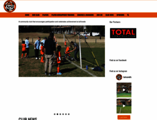 balmainfootball.com.au screenshot
