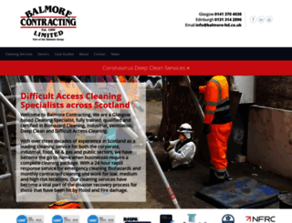 balmore-contracting.co.uk screenshot