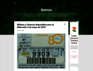 balotas.blogspot.com screenshot
