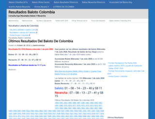 balotocolombia.co screenshot