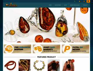baltic-amber-jewelry.com screenshot