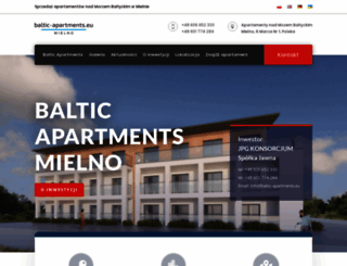 baltic-apartments.eu screenshot