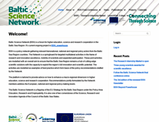 baltic-science.org screenshot