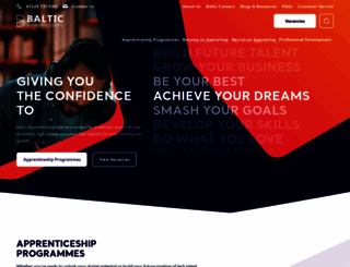 balticapprenticeships.com screenshot