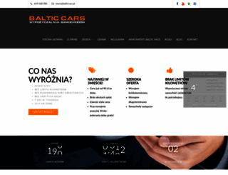 balticcar.pl screenshot