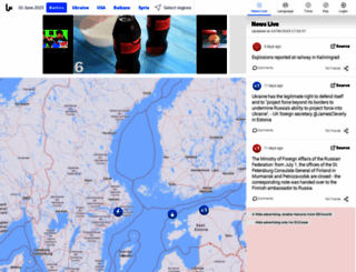 baltics.liveuamap.com screenshot